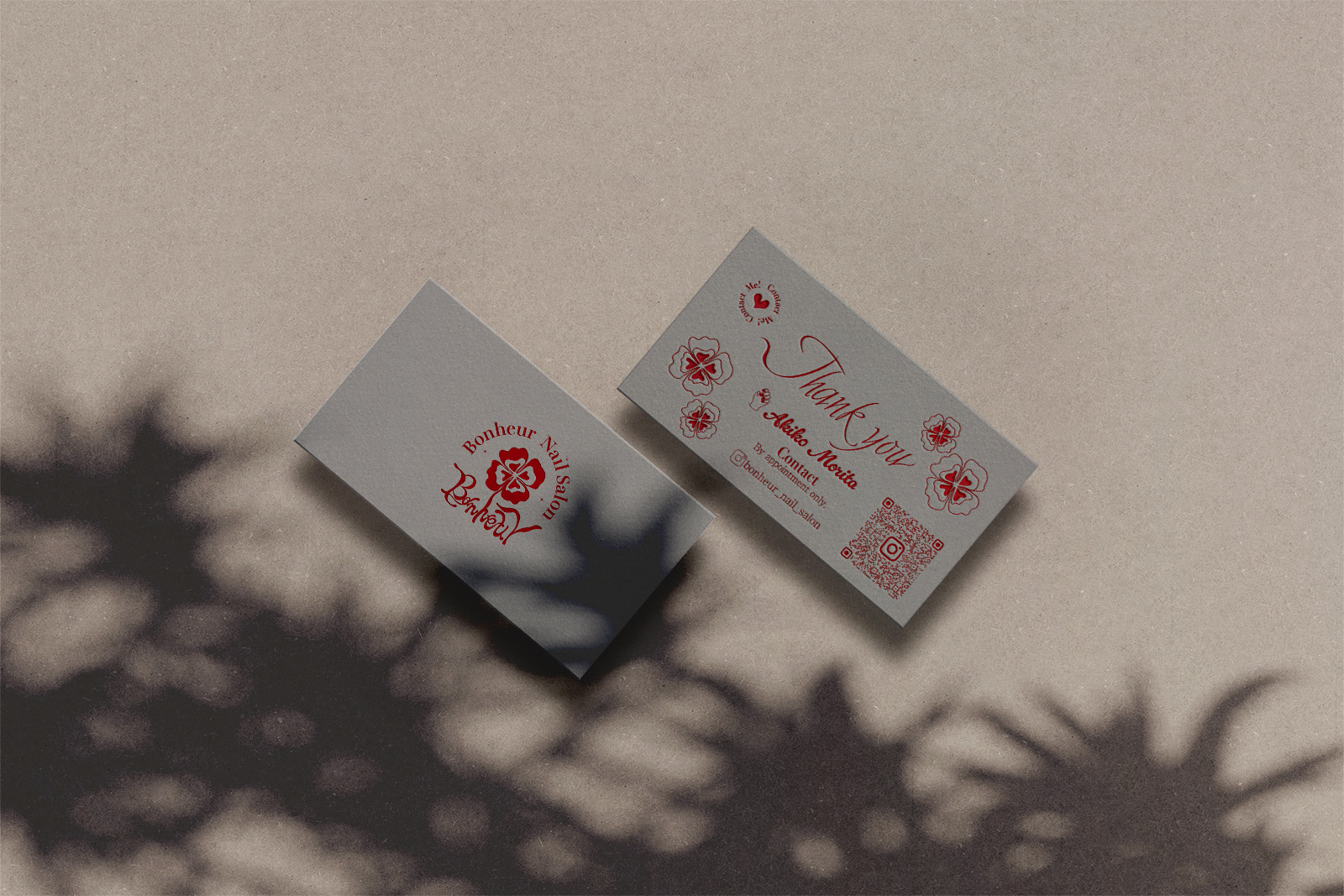 Bonheur Nail Salonのmock up画像