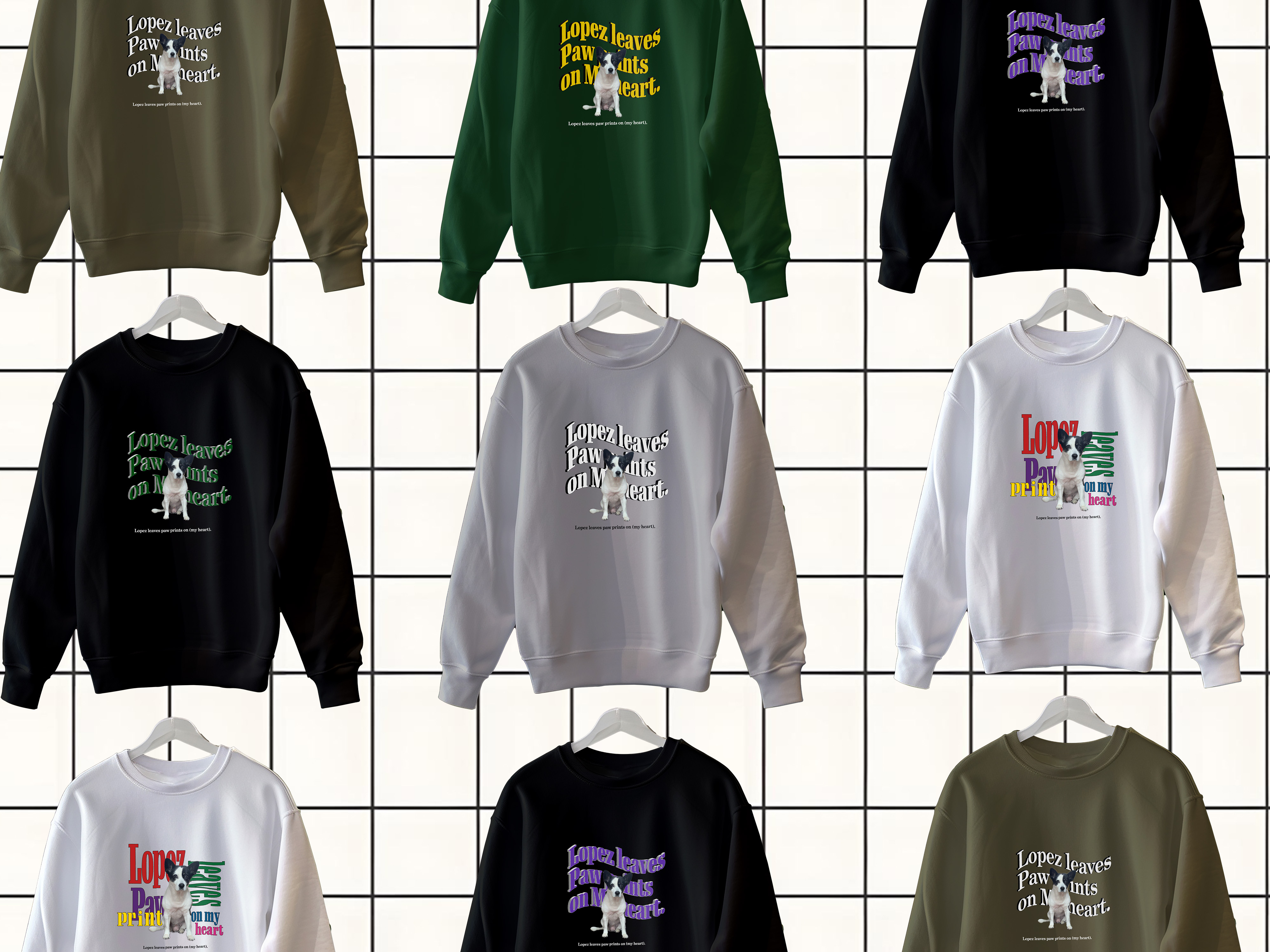 スウェットシャツデザイン画像